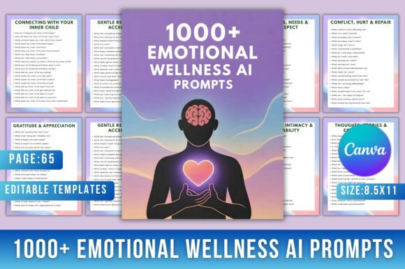 1000 Emotional Wellness AI Prompts