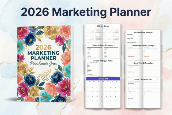 2026 Marketing Planner 💖📈