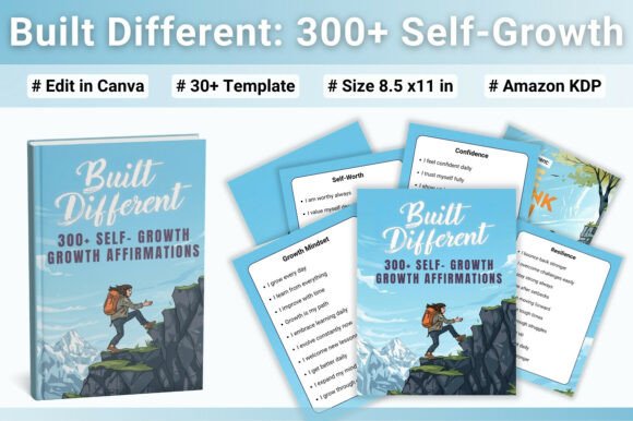 300 Self-Growth Affirmations for Mindset Transformation