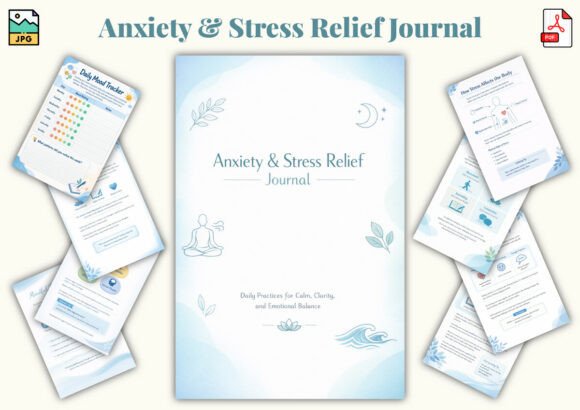 Anxiety Stress Relief Journal