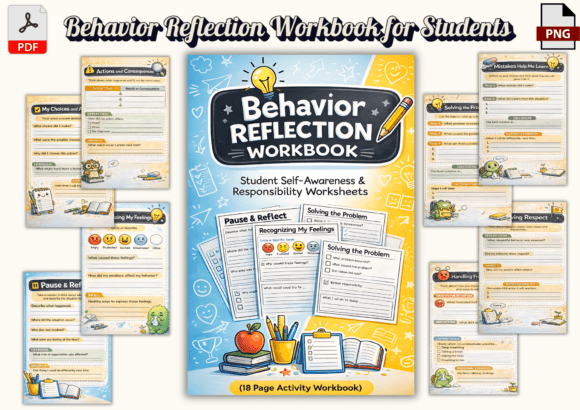 Behavior Reflection Workbook for Student