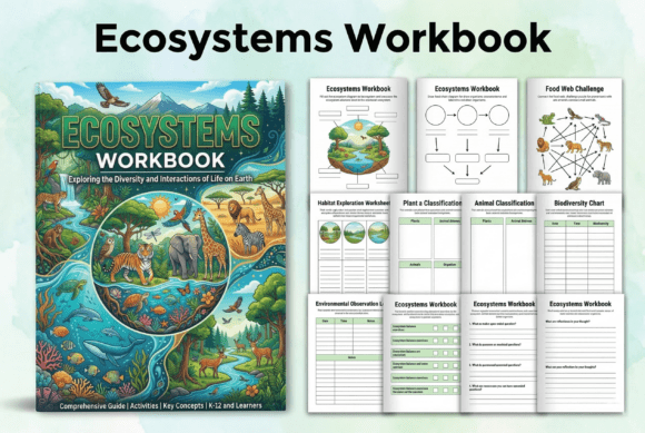 🌿Ecosystems Workbook🌎📚