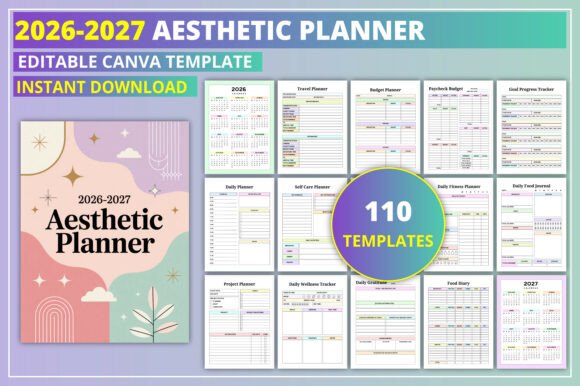 Editable 2026–2027 Aesthetic Planner: A Modern Tool for Organization and Creativity