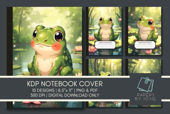 Frog Prince KDP Notebook Cover