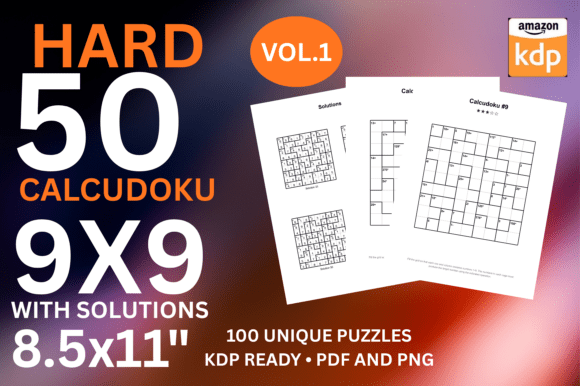 Hard Calcudoku Math Puzzles Vol 1