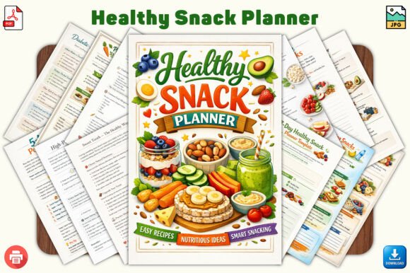 Healthy Snack Planner: Your Simple Smart Guide to Better Snacking Every Day