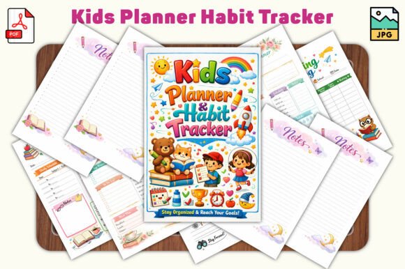 Kids Planner Habit Tracker: A Simple Tool for Building Better Routines