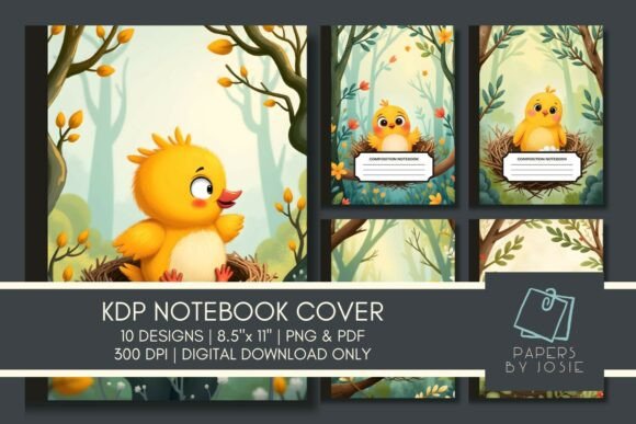 Little Chick KDP Notebook Cover: A Must-Have for Your KDP Business