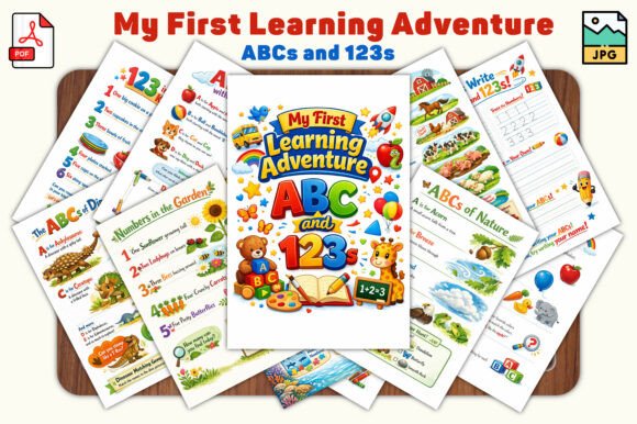 My First Learning Adventure ABCs and 123