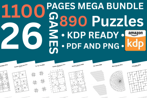 The Ultimate 26-in-1 KDP Puzzle Mega Bundle