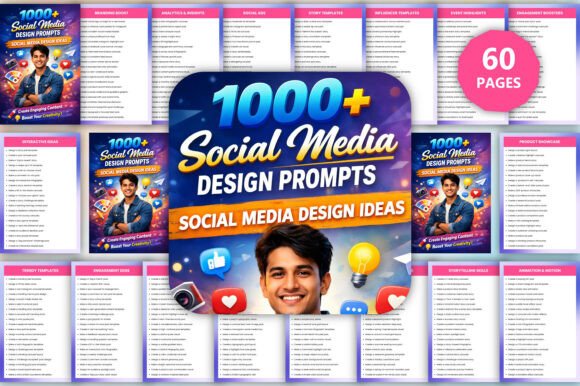 Unlocking Creative Potential with 1000 Social Media Design Prompts