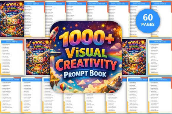 Unlocking Creativity with the 1000 Visual Creativity Prompt Book
